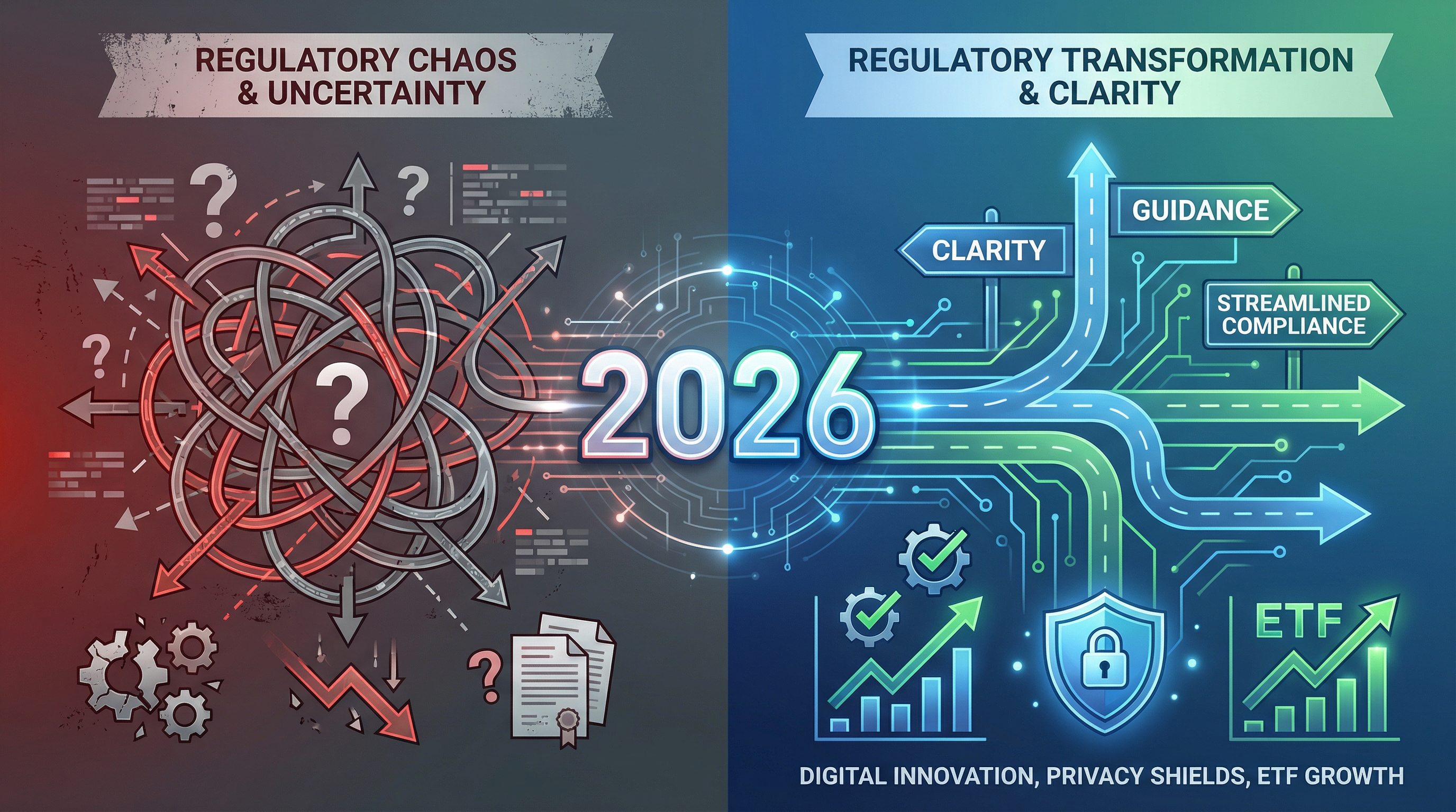 Crypto Regulatory Reset 2026: Compliance, Privacy & ETFs