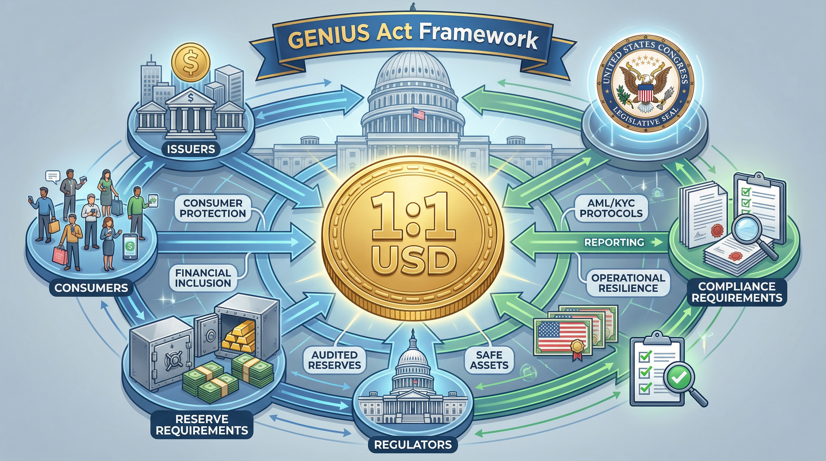 GENIUS Act: The Stablecoin Framework That Changes Everything